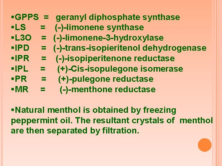 §GPPS = §L 3 O = §IPD = §IPR = §IPL = §PR =