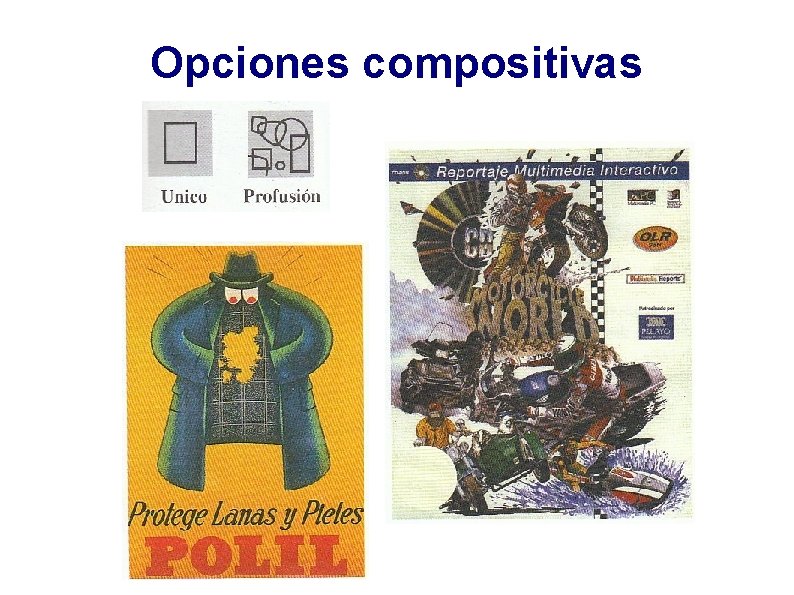 Opciones compositivas 