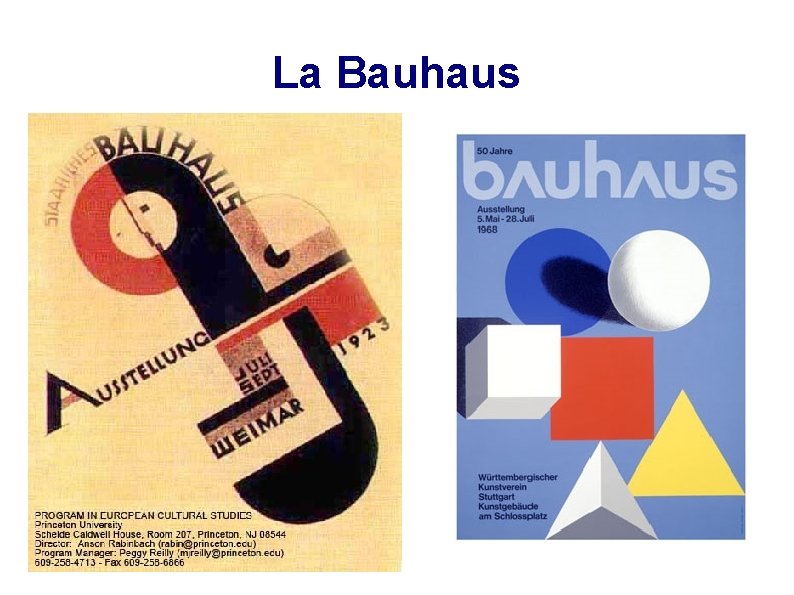 La Bauhaus 