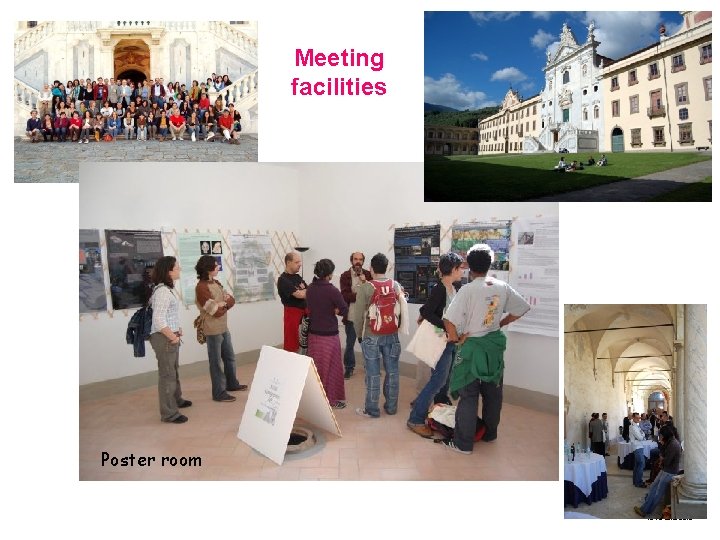 Meeting facilities Poster room IFRG meeting 13 -15 June 2012 