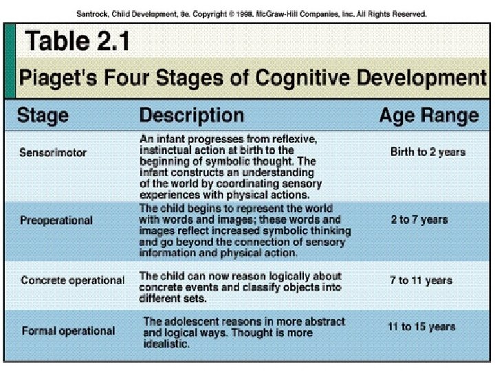 Lets Break Down Each Stage. 