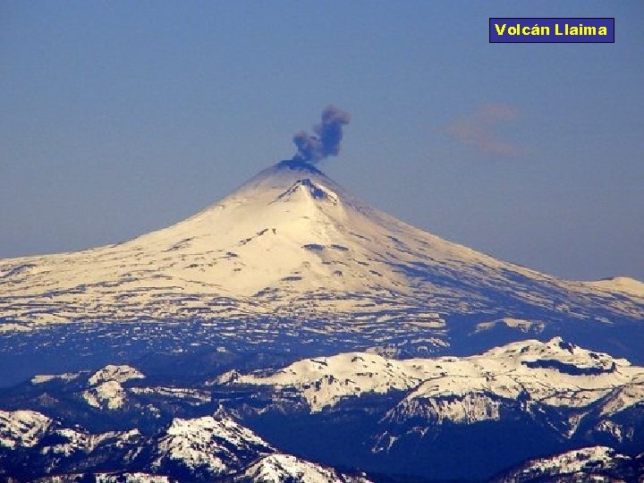 Volcán Llaima 