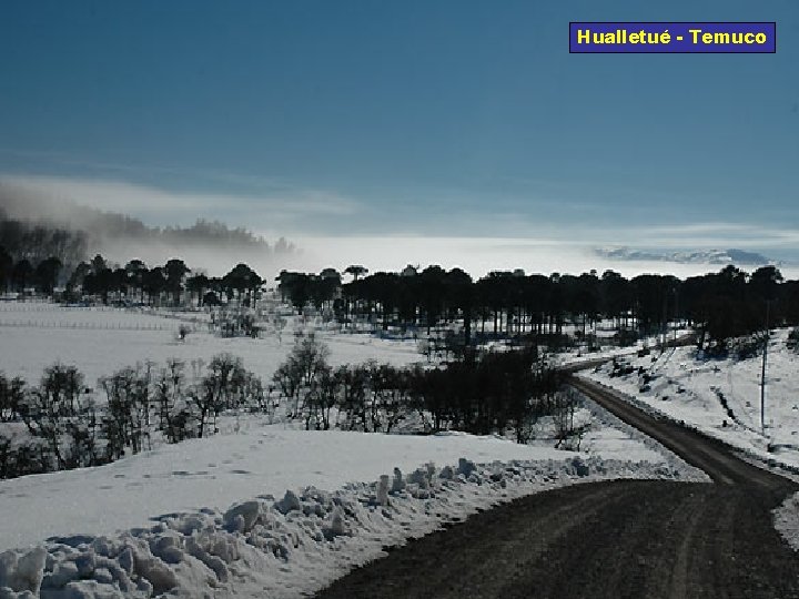 Hualletué - Temuco 