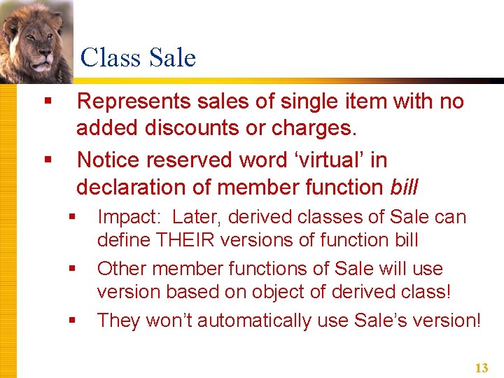 Class Sale § § Represents sales of single item with no added discounts or Class Sale § § Represents sales of single item with no added discounts or