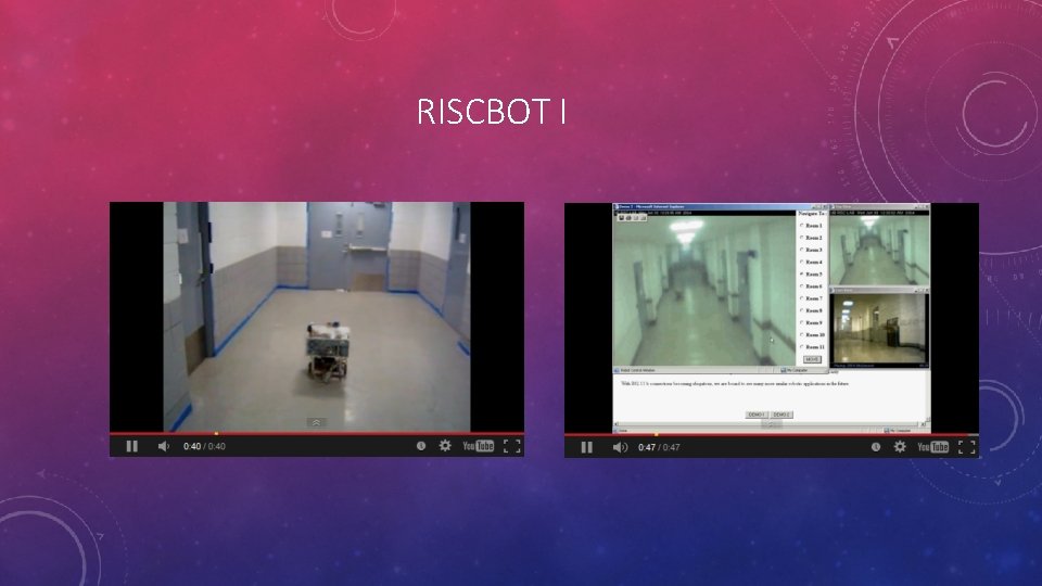 Robot Riss Bot RECENT ADVANCES IN ROBOTICS AUTOMATION AND SENSING Prof
