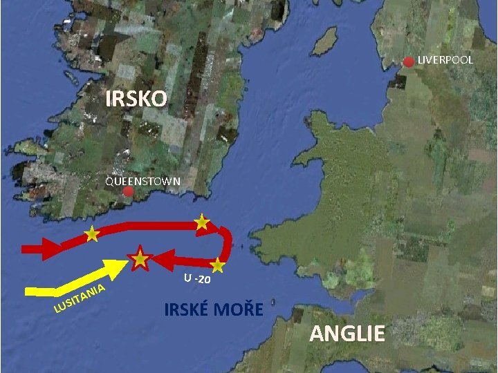 LIVERPOOL IRSKO QUEENSTOWN IA LUS N ITA U -20 IRSKÉ MOŘE ANGLIE 