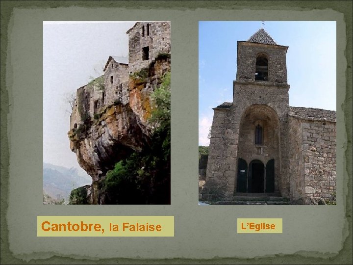 Cantobre, la Falaise L’Eglise 