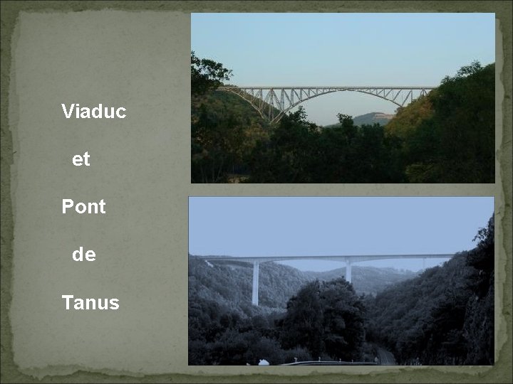 Viaduc et Pont de Tanus 