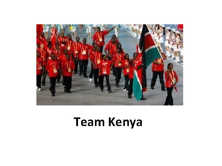 Team Kenya 