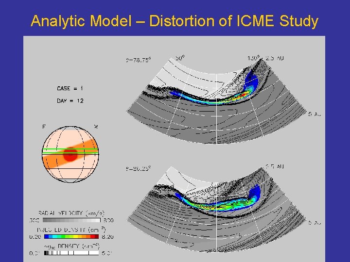 Analytic Model – Distortion of ICME Study 