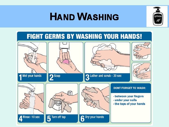 HAND WASHING So, what should you do? Leading the Charge to a Healthier Chatham