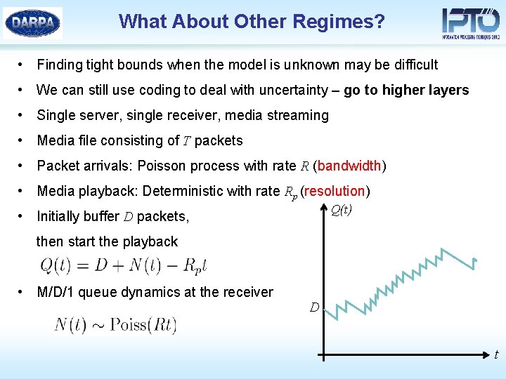 What About Other Regimes? • Finding tight bounds when the model is unknown may