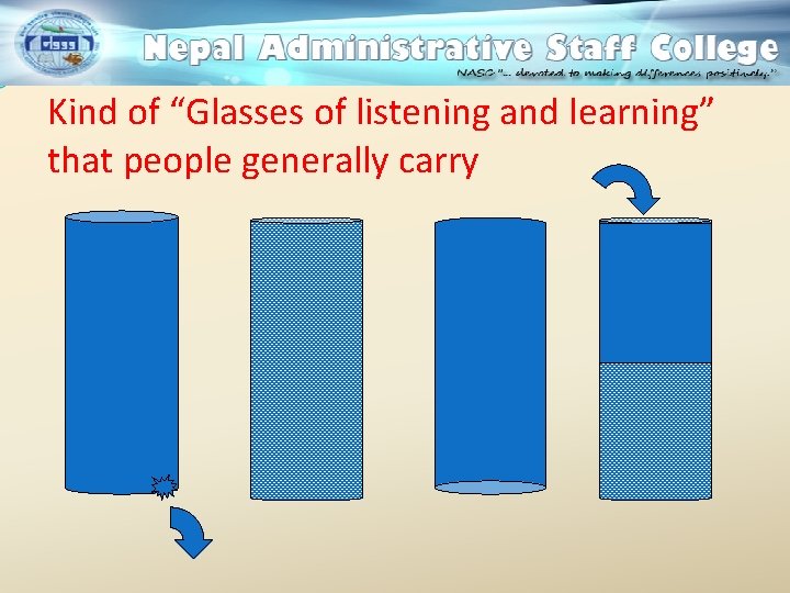 Kind of “Glasses of listening and learning” that people generally carry 