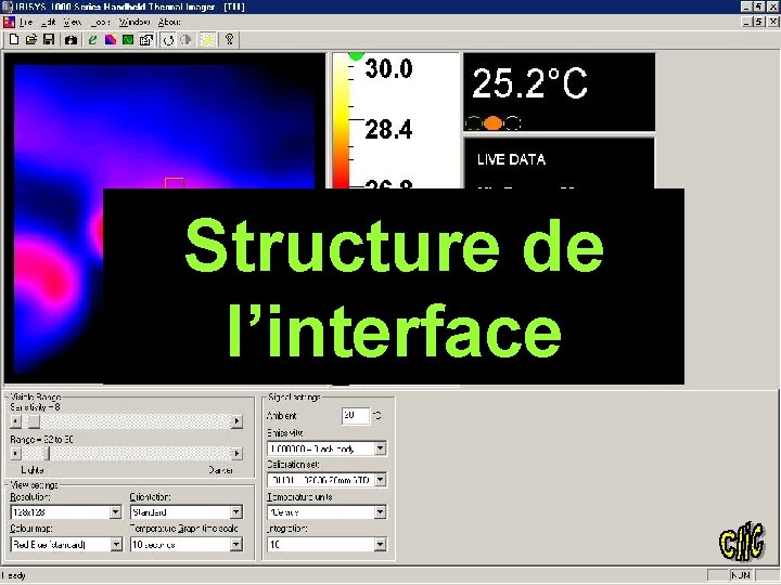 Structure de l’interface 