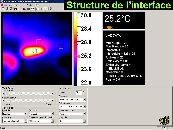 Structure de l’interface 
