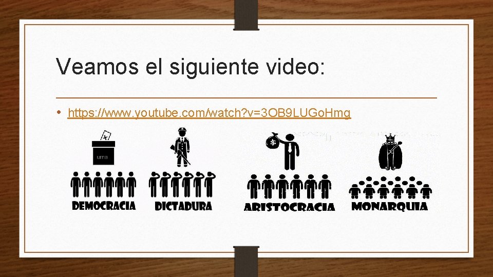 Veamos el siguiente video: • https: //www. youtube. com/watch? v=3 OB 9 LUGo. Hmg