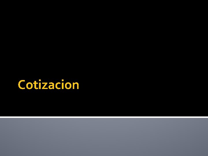 Cotizacion 