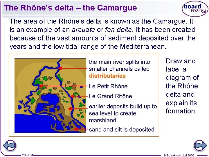 The Rhône’s delta – the Camargue The area of the Rhône’s delta is known