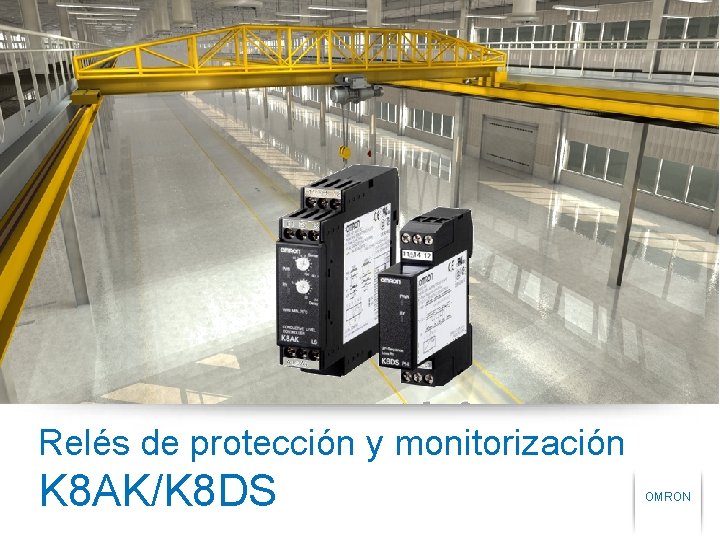 Relés de protección y monitorización K 8 AK/K 8 DS OMRON 