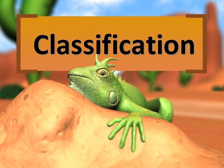 Classification 