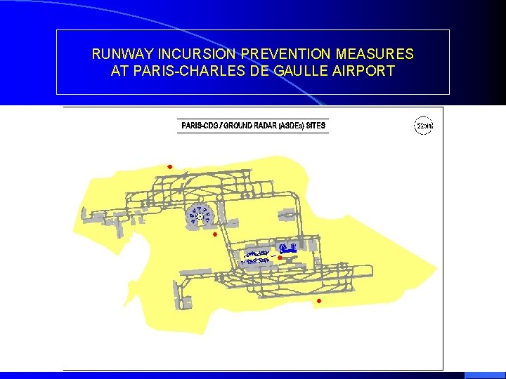 RUNWAY INCURSION PREVENTION MEASURES AT PARIS-CHARLES DE GAULLE AIRPORT ICAO Conference MEXICO City -