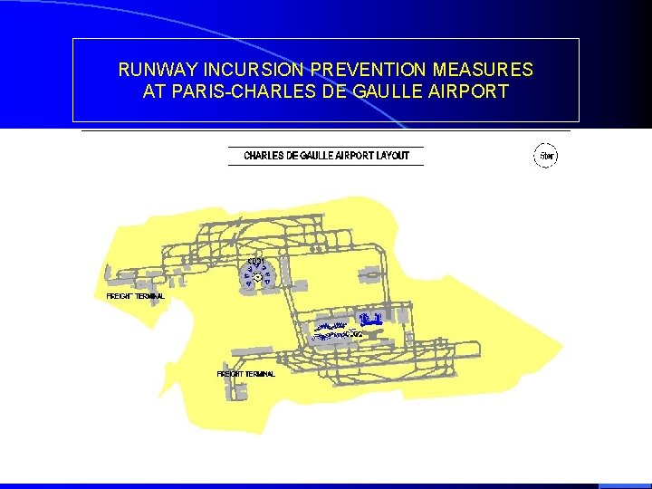 RUNWAY INCURSION PREVENTION MEASURES AT PARIS-CHARLES DE GAULLE AIRPORT ICAO Conference MEXICO City -