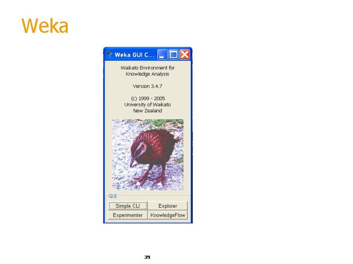 Weka 39 