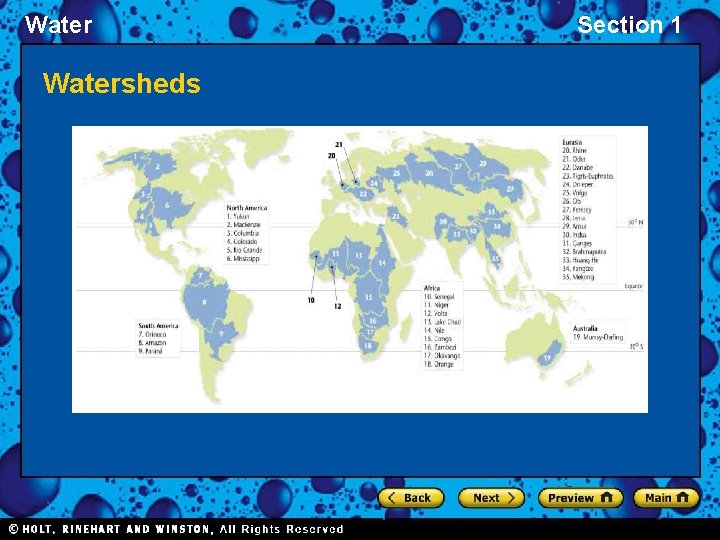 Watersheds Section 1 