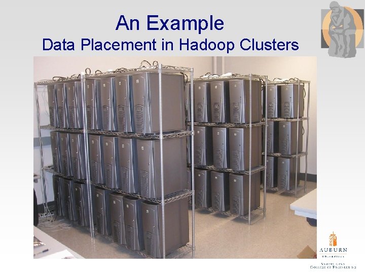 An Example Data Placement in Hadoop Clusters 