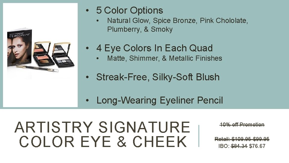  • 5 Color Options • Natural Glow, Spice Bronze, Pink Chololate, Plumberry, &