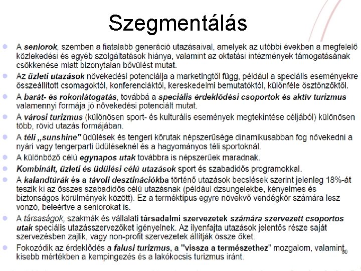 Szegmentálás 