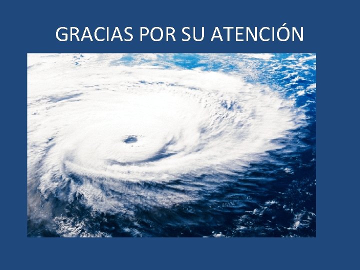 GRACIAS POR SU ATENCIÓN 
