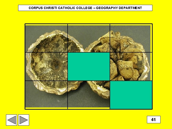 CORPUS CHRISTI CATHOLIC COLLEGE – GEOGRAPHY DEPARTMENT 41 