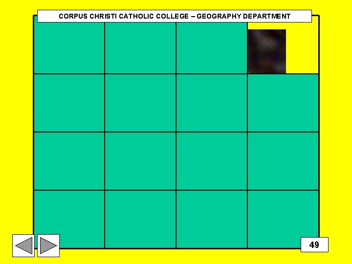 CORPUS CHRISTI CATHOLIC COLLEGE – GEOGRAPHY DEPARTMENT 49 