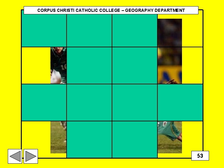 CORPUS CHRISTI CATHOLIC COLLEGE – GEOGRAPHY DEPARTMENT 53 