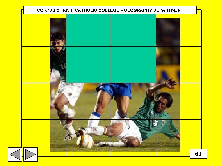 CORPUS CHRISTI CATHOLIC COLLEGE – GEOGRAPHY DEPARTMENT 60 