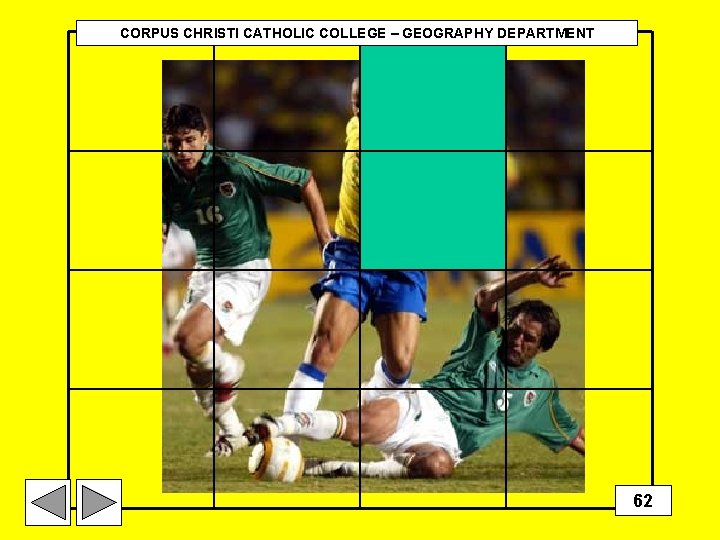 CORPUS CHRISTI CATHOLIC COLLEGE – GEOGRAPHY DEPARTMENT 62 