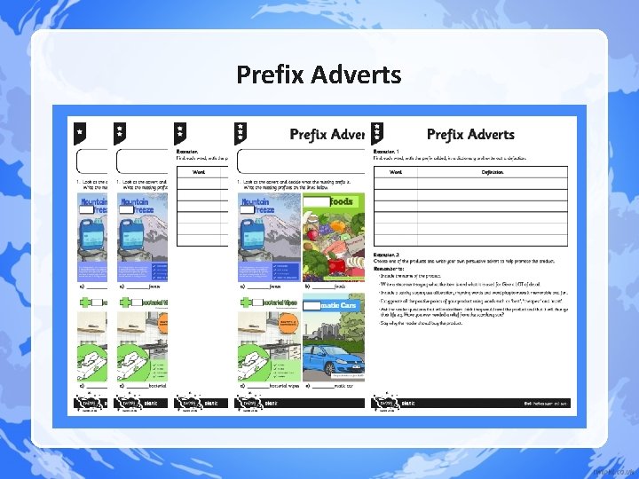 Prefix Adverts Prefix Adverts