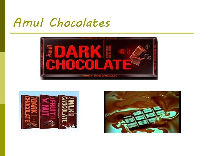 Amul Chocolates 