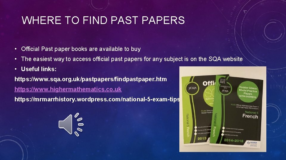 WHERE TO FIND PAST PAPERS • Official Past paper books are available to buy