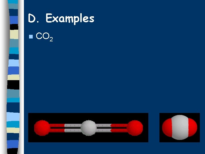 D. Examples n CO 2 