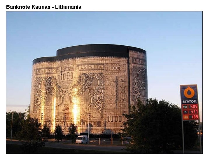 Banknote Kaunas - Lithunania 