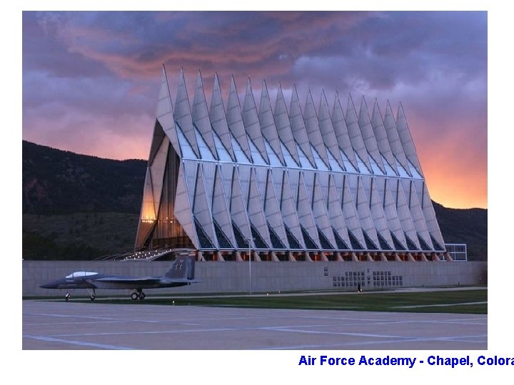 Air Force Academy - Chapel, Colora 