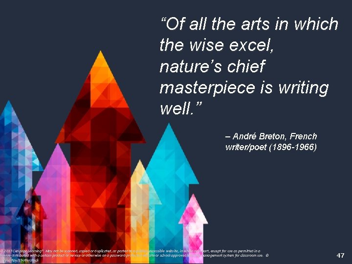 “Of all the arts in which the wise excel, nature’s chief masterpiece is writing
