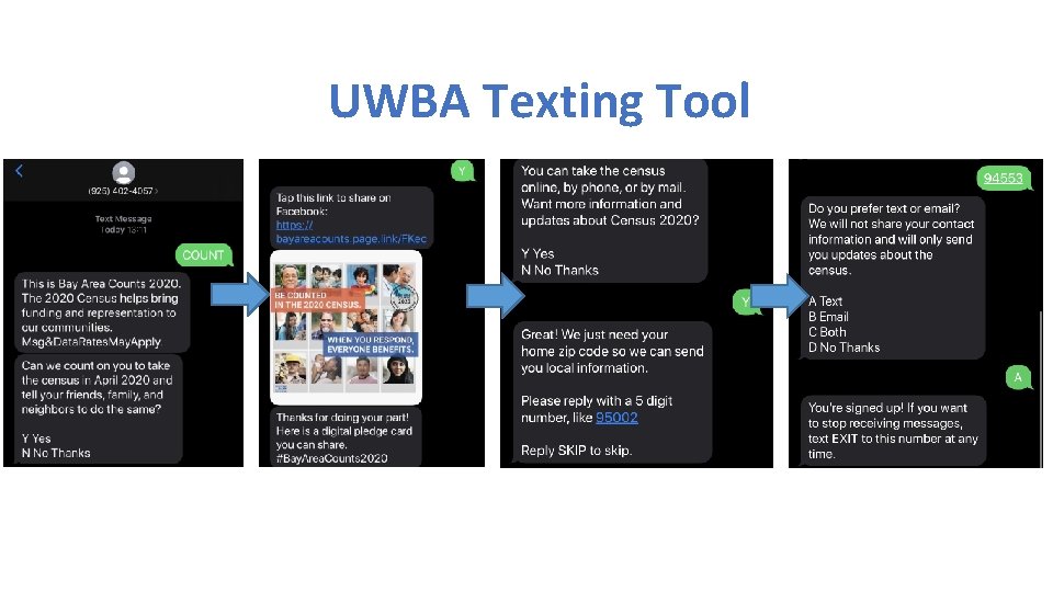UWBA Texting Tool 