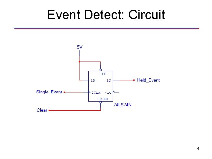Event Detect: Circuit 4 