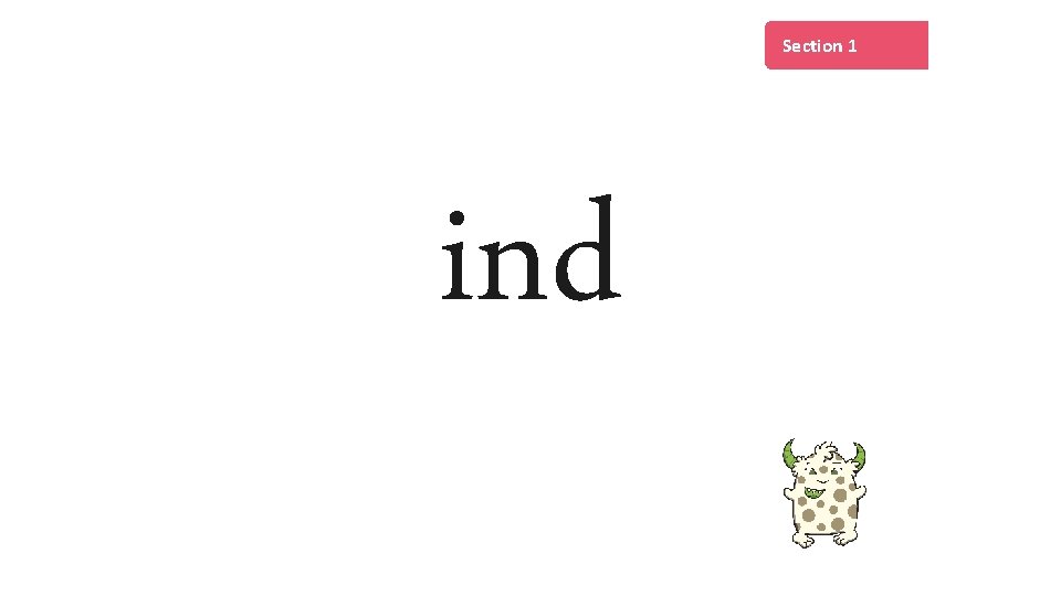 Section 1 ind 