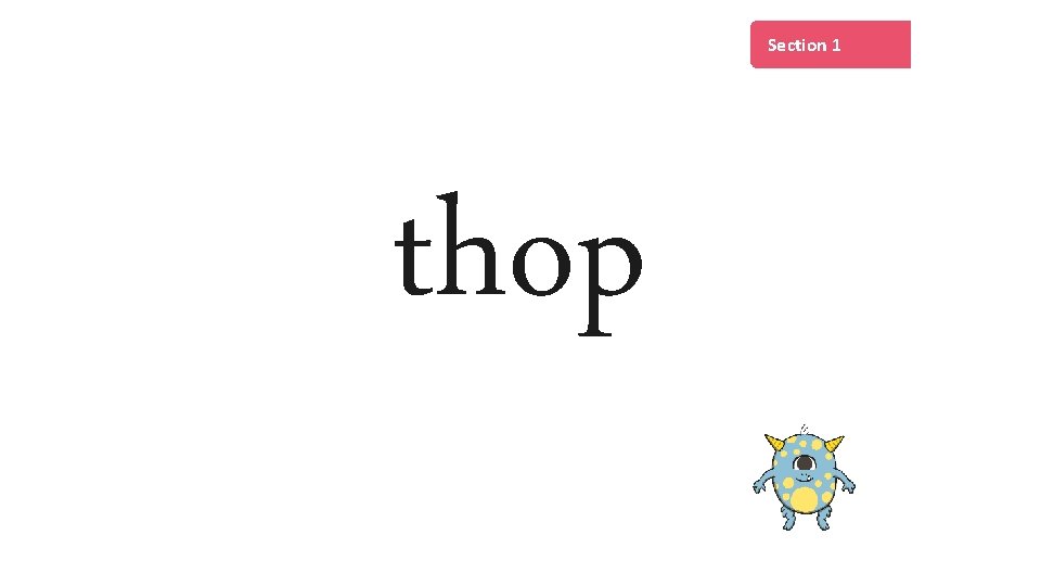 Section 1 thop 
