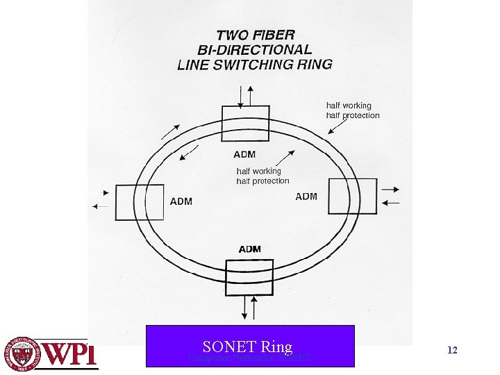 SONET Ring Computer Networks: SONET 12 SONET Ring Computer Networks: SONET 12