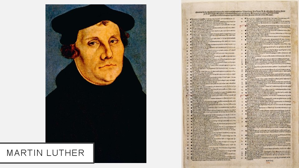 MARTIN LUTHER 